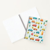 Carnet Motif de voitures (Intérieur)