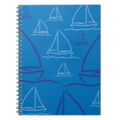 Carnet motif de yacht (Devant)