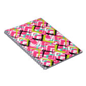 Carnet Motif de zag de Zig rose-main (Côté Droit)