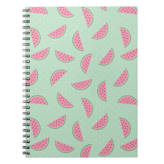 Carnet Motif d'éclaboussure de peinture de fruit tropical (Devant)