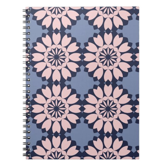 Carnet Motif décoratif sans soudure de différentes géomét (Devant)