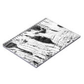 Carnet Motif d'écorce de bouleau (Côté gauche)