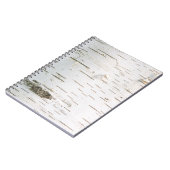 Carnet Motif d'écorce de bouleau (Côté gauche)