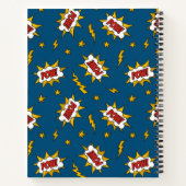 Carnet Motif d'effet sonore de bande dessinée (Dos)