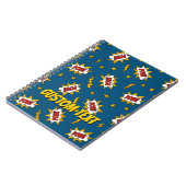 Carnet Motif d'effet sonore de bande dessinée (Côté gauche)