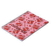 Carnet Motif d'effet sonore de bande dessinée (Côté gauche)