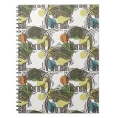 Carnet Motif d'éléphant (Devant)