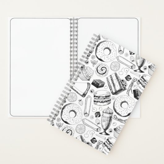 Carnet Motif délicieux (À l'intérieur)