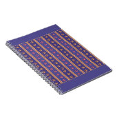 Carnet Motif d'empreinte de patte (Côté Droit)