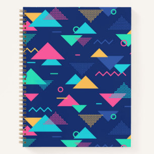 Carnet Motif des années 80