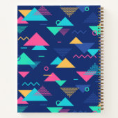 Carnet Motif des années 80 (Dos)