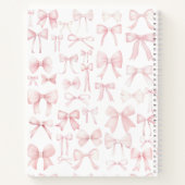 Carnet motif des arcs roses (Dos)