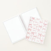 Carnet motif des arcs roses (Intérieur)