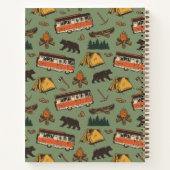 Carnet Motif des aventures du camp d'entraînement (Dos)