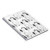 Carnet Motif des boutons de chat (Côté Droit)