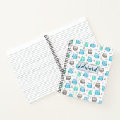 Carnet Motif des Chouettes et branches (Intérieur)