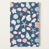 Carnet motif des coquillages (Verso)