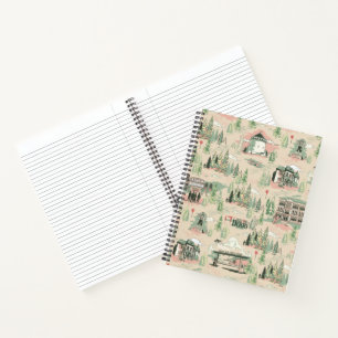 Carnet Motif des emplacements de derry