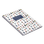 Carnet Motif des insectes modernes (Côté Droit)