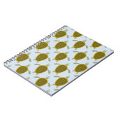 Carnet Motif Des Tortues De Mer (Côté gauche)