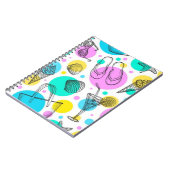 Carnet Motif d'été (Côté gauche)