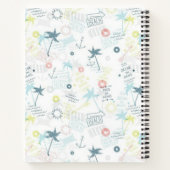 Carnet Motif d'été (Dos)