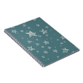Carnet Motif d'étoiles (Côté Droit)