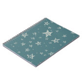 Carnet Motif d'étoiles (Côté gauche)
