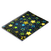 Carnet Motif d'étoiles (Côté gauche)