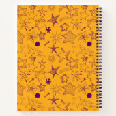 Carnet Motif d'étoiles (Dos)