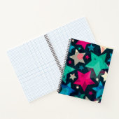 Carnet Motif d'étoiles (Intérieur)