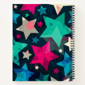 Carnet Motif d'étoiles (Dos)