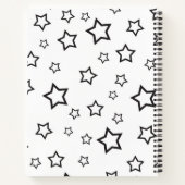 Carnet Motif d'étoiles (Dos)