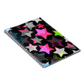 Carnet Motif d'étoiles (Côté Droit)