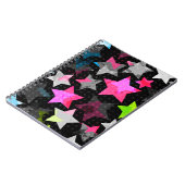 Carnet Motif d'étoiles (Côté gauche)