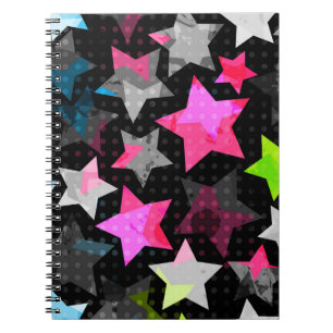 Carnet Motif d'étoiles