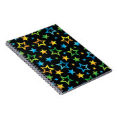 Carnet Motif d'étoiles (Côté Droit)