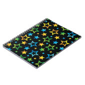 Carnet Motif d'étoiles (Côté gauche)