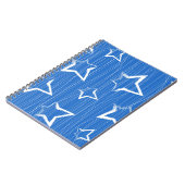 Carnet Motif d'étoiles (Côté gauche)