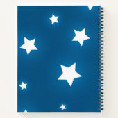 Carnet Motif d'étoiles (Dos)