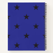 Carnet Motif d'étoiles (Dos)