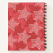 Carnet Motif d'étoiles (Dos)