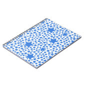 Carnet Motif d'étoiles (Côté gauche)