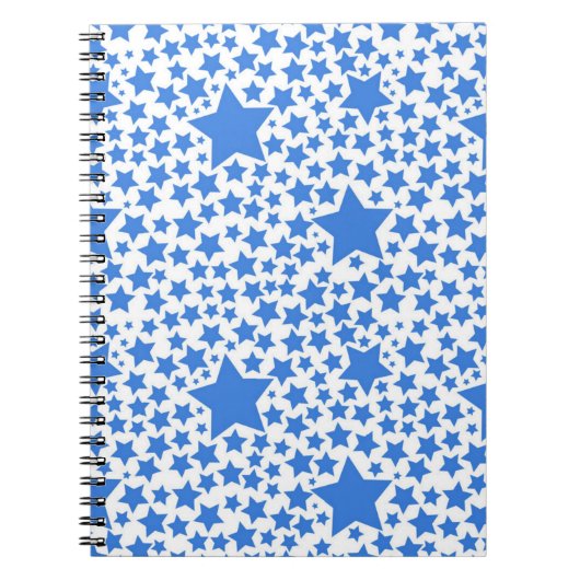 Carnet Motif d'étoiles (Devant)