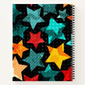 Carnet Motif d'étoiles (Dos)