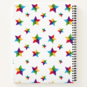 Carnet Motif d'étoiles (Dos)