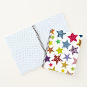 Carnet Motif d'étoiles (Intérieur)