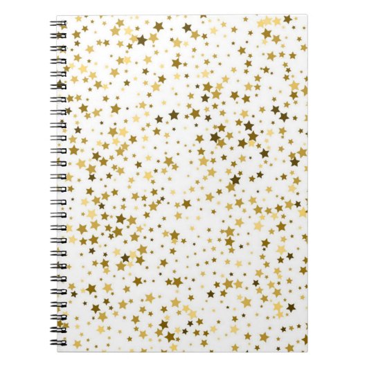 Carnet Motif d'étoiles (Devant)