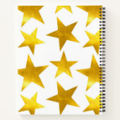 Carnet Motif d'étoiles (Dos)