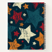 Carnet Motif d'étoiles (Dos)
